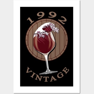 Wine Lover Birthday - 1992 Vintage Posters and Art